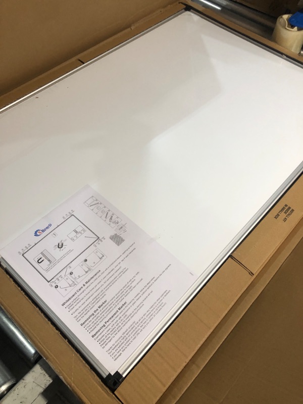 Photo 3 of XBoard Magnetic Dry Erase Board/Whiteboard, 36 X 24 Inches, Double Sided White Board