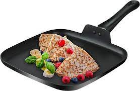 Photo 1 of 10 Inch Square Griddle Pan, Nonstick Grill Pan for Cooking Eggs, Omelettes, and More, Griddle Cookwar