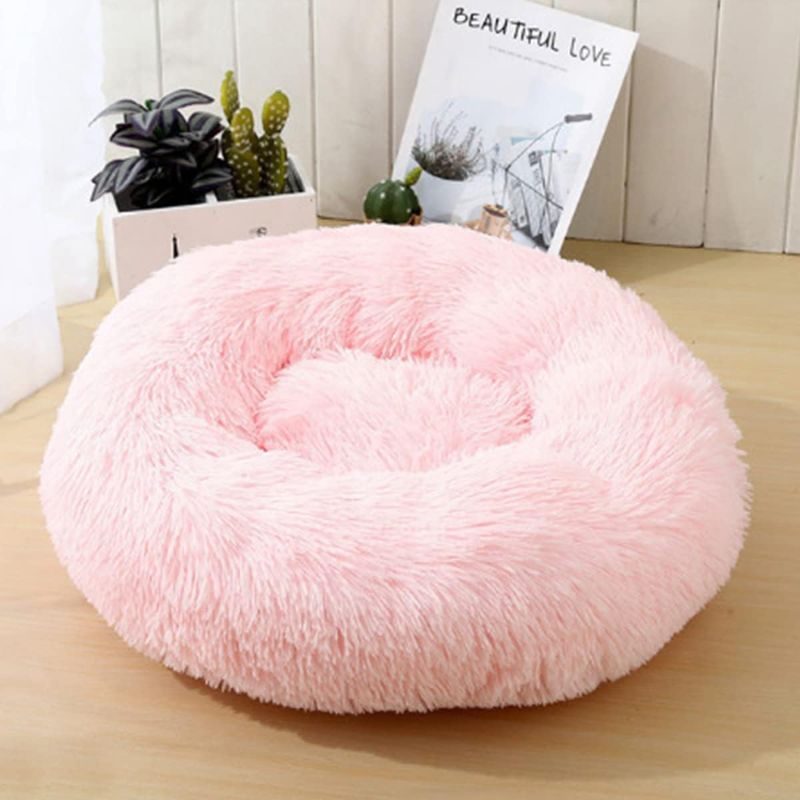 Photo 1 of Calming Dog Bed Cat Bed, Washable Round Dog small