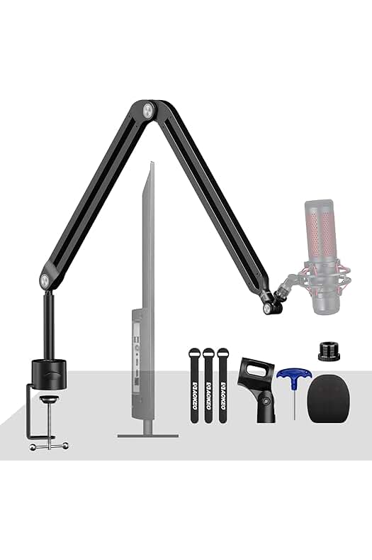 Photo 1 of Microphone Arm,Aokeo AK-45 Adjustable Compact M