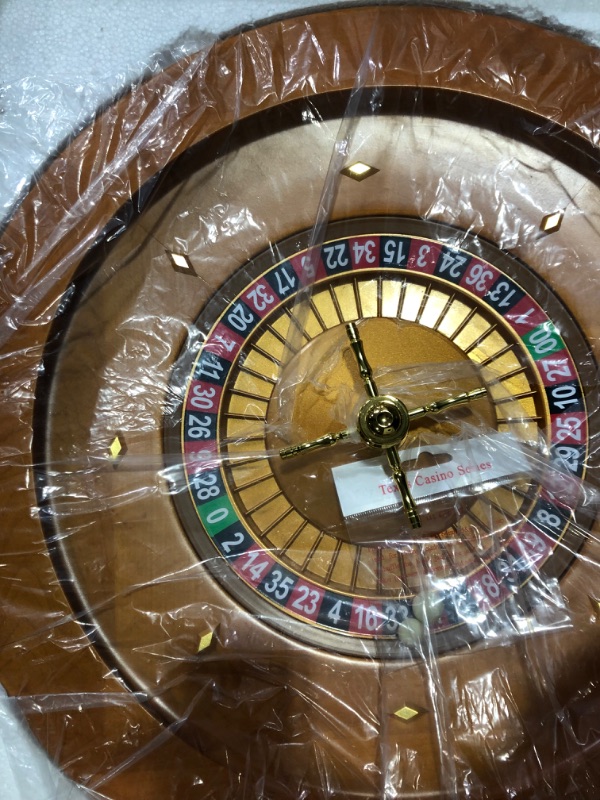 Photo 5 of [READ NOTES]
Yuanhe 20Inch Deluxe Wooden Roulette Wheel ¡­ 20inch casino roulette wheel