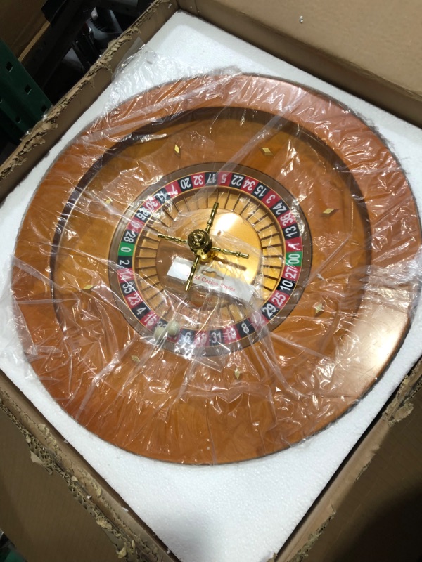 Photo 3 of [READ NOTES]
Yuanhe 20Inch Deluxe Wooden Roulette Wheel ¡­ 20inch casino roulette wheel