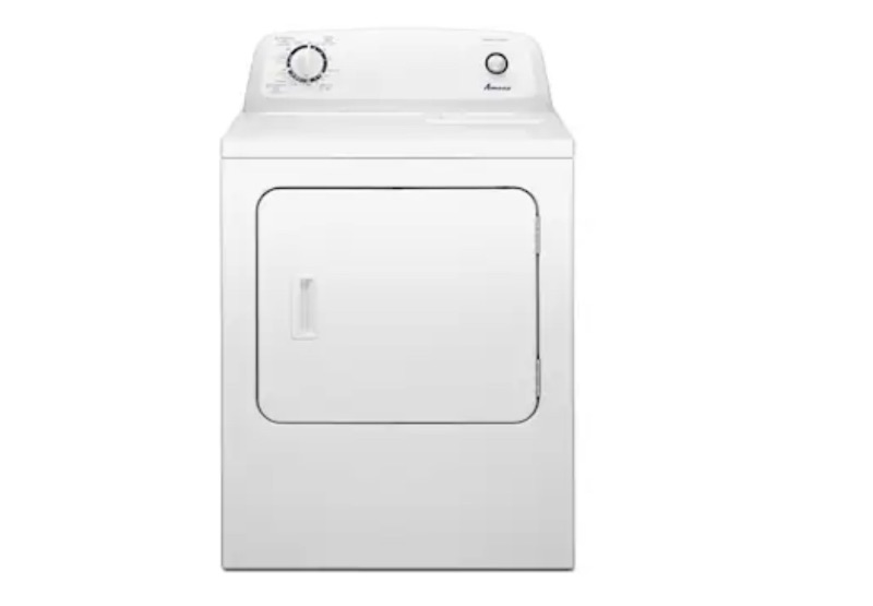 Photo 1 of Amana 6.5-cu ft Electric Dryer (White)