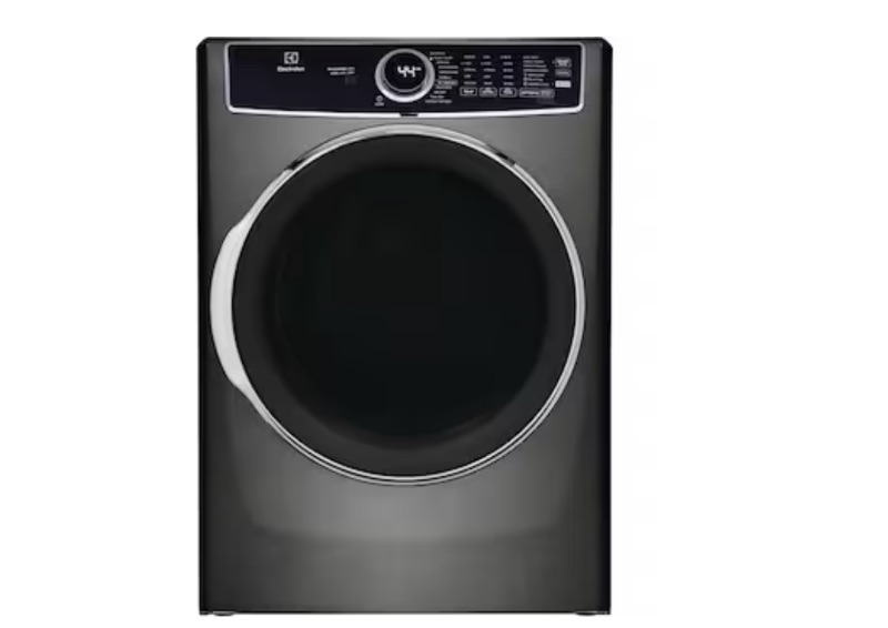 Photo 1 of Electrolux 8-cu ft Stackable Steam Cycle Electric Dryer (Titanium) ENERGY STAR