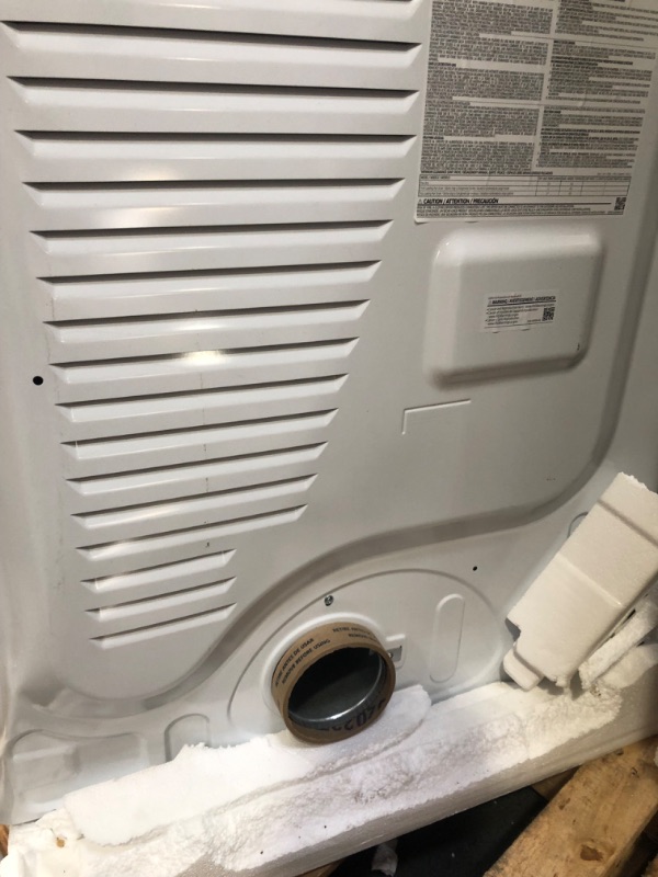 Photo 11 of Samsung 7.5-cu ft Stackable Electric Dryer (White)