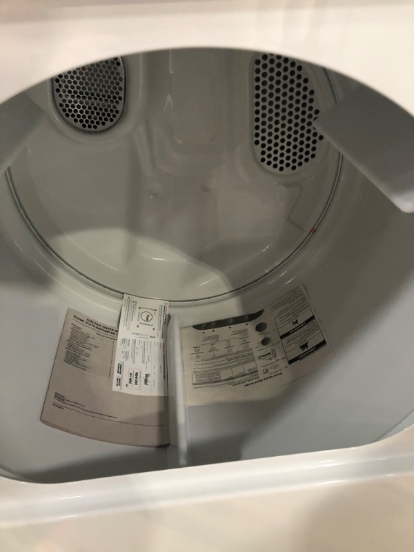 Photo 1 of Whirlpool 7-cu ft Electric Dryer (White)