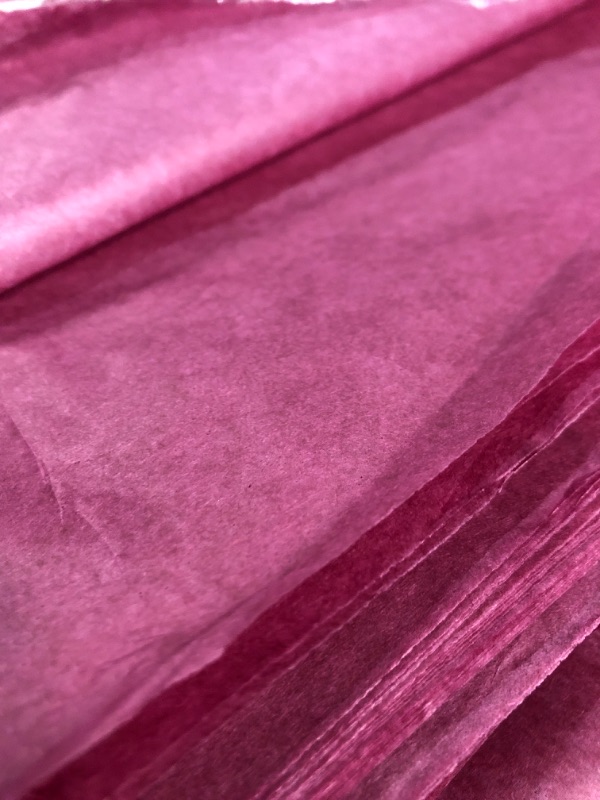 Photo 3 of Jillson Roberts Bulk 20 x 30 Inches Recycled Tissue, Burgundy, 480 Unfolded Sheets (BFT08) Burgandy