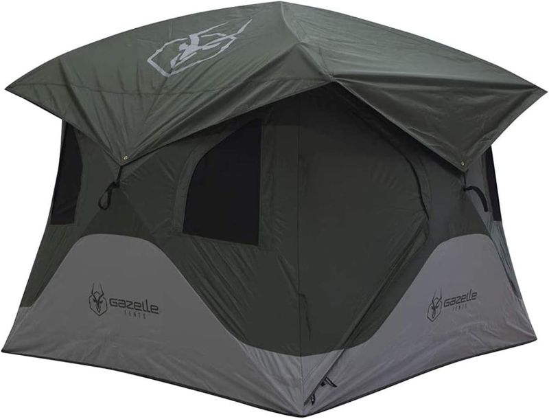 Photo 1 of ***USED - LIKELY MISSING PARTS***
Gazelle T3X GT301GR 3 Person Pop Up Lightweight Portable 3 Season Camping Hub Tent