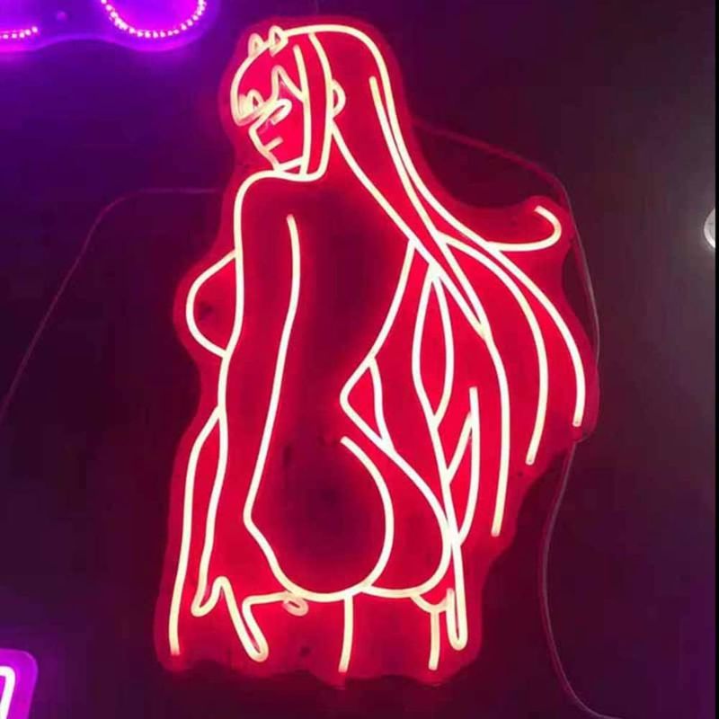 Photo 1 of 
Custom led Zero Two Girl Anime Neon Sign Indoor Wall Lights Wedding Event Party Decoration Shop Indoor