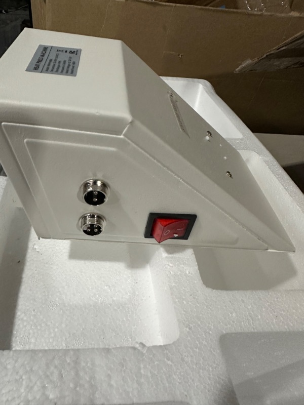 Photo 5 of VEVOR Heat Press Machine- 15x15 White