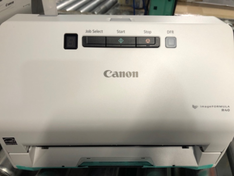 Photo 2 of Canon imageFORMULA R40 Receipt Edition Office Document Scanner