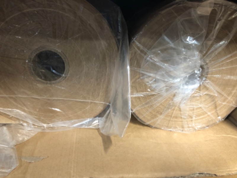 Photo 3 of General Supply Glass-Fiber Reinforced Gummed Kraft Sealing Tape, 3" Core, 3" X 375 Ft, Brown, 8/Carton