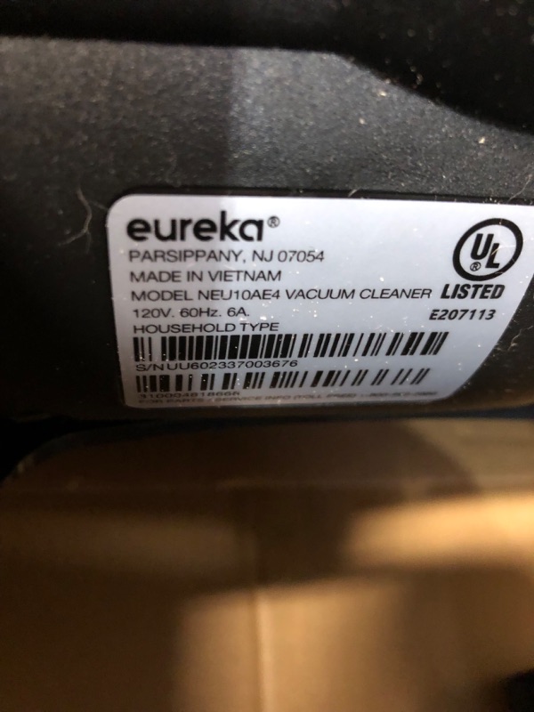 Photo 3 of ****PARTS ONLY NON REFUNDABLE***
Eureka Airspeed Ultra-Lightweight Compact Bagless Upright Vacuum Cleaner, Replacement Filter, Green AirSpeed  **DOES NOT WORK***