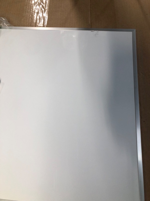 Photo 1 of U Brands Magnetic Dry Erase Board Value Pack, 16 x 20 Inches, Silver Aluminum Frame (736W00-04) & Magnetic Dry Erase Board Eraser