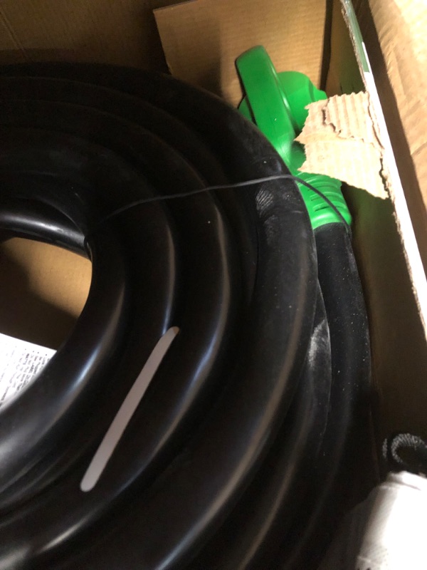 Photo 1 of RVGUARD 50 Amp 50 Foot RV Extension Cord, Heavy Duty STW Cord with LED Power Indicator and Cord Organizer, 14-50P/R Standard Plug, Green, 
