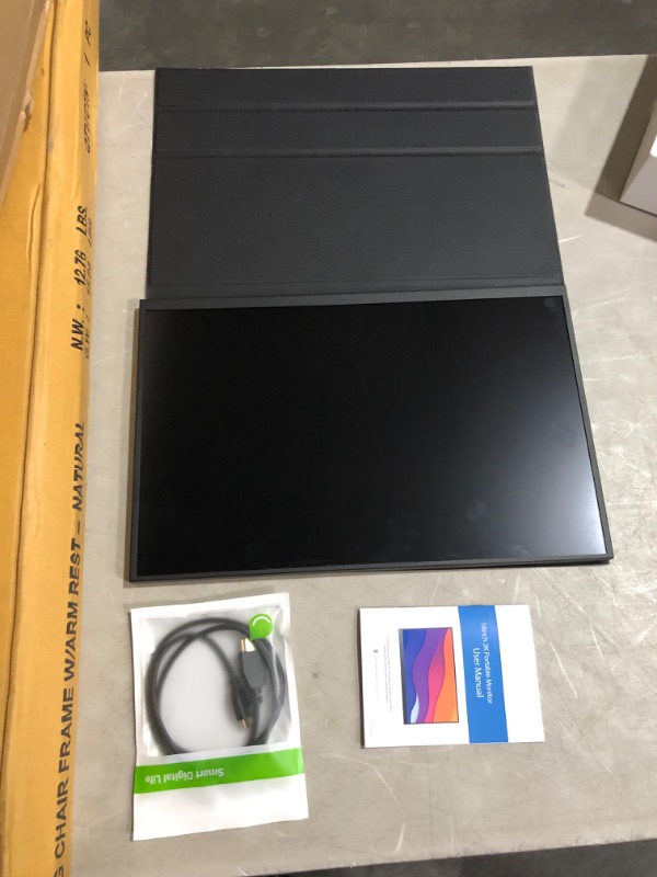 Photo 5 of ***NOT FUNCTIONAL - FOR PARTS ONLY - NONREFUNDABLE - SEE COMMENTS***
UPERFECT 2K 144Hz Portable Gaming Monitor 18"  2560x1600 QHD 100% DCI-P3 FreeSync HDR Laptop w/VESA, Frameless Matte IPS Eye Care 