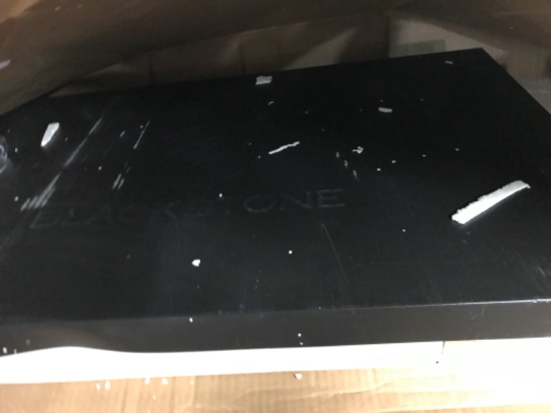 Photo 1 of ***USED - COVERED IN DENTS AND SCRAPES***
Blackstone 5004 Hard Top Lid with Handle-Outdoor Cover Powder Coated Steel Lightweight Durable Perfect Accessories to Protect Fits 36” Front or Rear 