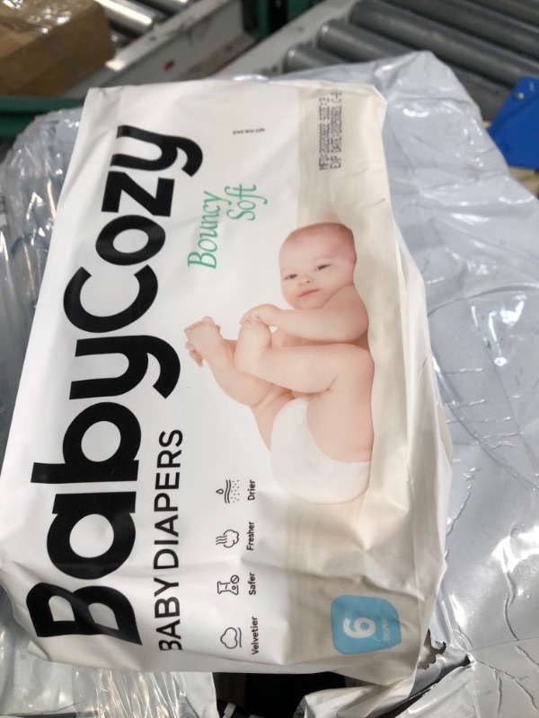 Photo 4 of Babycozy Baby Diapers Size 3 (6 Count) Hypoallergenic Disposable Diapers for Baby Sensitive Skin ( SET OF 2)