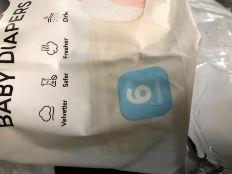 Photo 1 of Babycozy Baby Diapers Size 3 (6 Count) Hypoallergenic Disposable Diapers for Baby Sensitive Skin (SET OF 2)