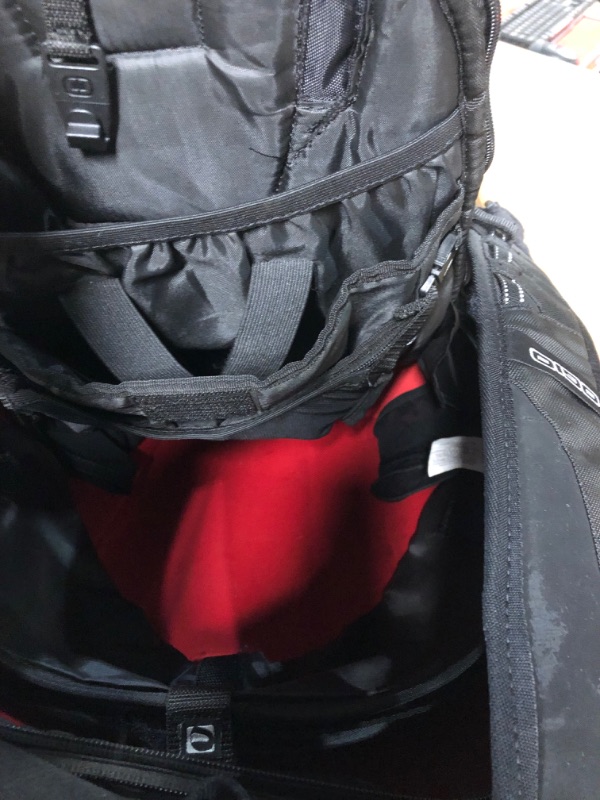 Photo 5 of **READ NOTES BELOW**OGIO 123006.36 No Drag Mach 5 Motorcycle Backpack - Stealth Black , 20.5" H x 14.5" W x 7" D