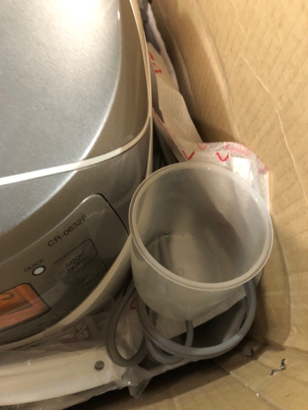 Photo 6 of ***PARTS ONLY NON REFUNDABLE***
CUCKOO CR-0632F | 6-Cup (Uncooked) Micom Rice Cooker | 9 Menu Options: White Rice, Brown Rice & More, Nonstick Inner Pot, 