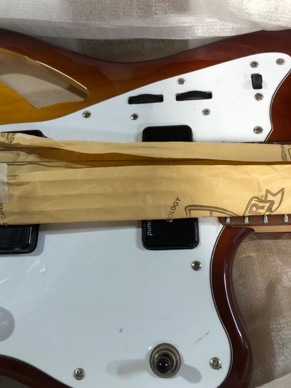 Photo 1 of **STOCK PHOTO FOR REFERENCE ONLY** IYV IJZ-300 TSB Jazz Solid hollow-Body Electric Guitar, 