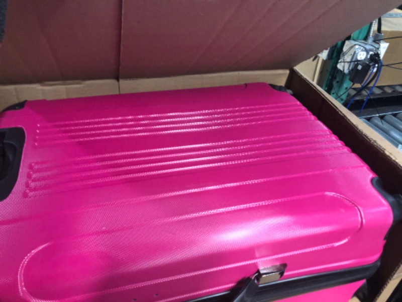 Photo 1 of **PREV USED**
Kenneth Cole Reaction Out Of Bounds 28-Inch Check-Size Magenta