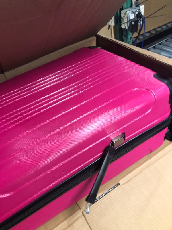 Photo 1 of **PREV USED**
Kenneth Cole Reaction Out Of Bounds 28-Inch Check-Size Magenta