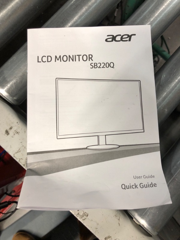 Photo 4 of Acer 21.5 Inch Full HD (1920 x 1080) IPS Ultra-Thin Zero Frame Computer Monitor (HDMI & VGA Port), SB220Q bi