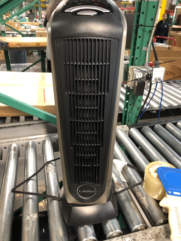 Photo 2 of **NO REMOTE** Lasko Products Lasko 1500 Watt 2 Speed Ceramic Oscillating Tower Heater 