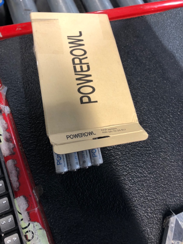 Photo 1 of AAA Rechargeable Batteries 24 Pack, POWEROWL High Capacity Rechargeable 1000mAh 1.2V NiMH