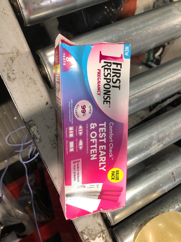 Photo 1 of FIRST RESPONSE Comfort Check Pregnancy Test, 8 Count