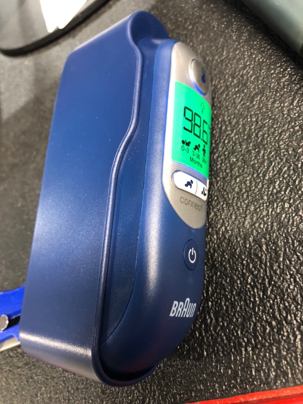 Photo 3 of Braun ThermoScan 7+ Connect– Digital Ear Thermometer Results in 2 Seconds - Bluetooth  IRT6575