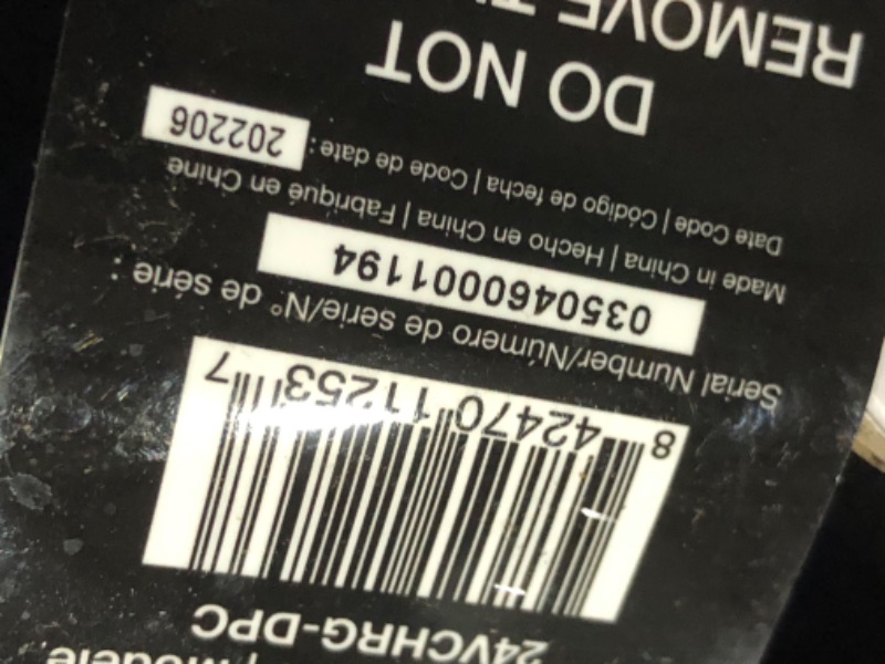 Photo 7 of ***USED - DIRTY - UNABLE TO TEST***
Snow Joe 24V-X2-SB15 Cordless Snow Blower, 750-Watt Brushless Motor, Clears 441-Pounds of Snow / Minute, 6-Inch Snow Depth, Kit w/ (2 x 4.0-Ah 