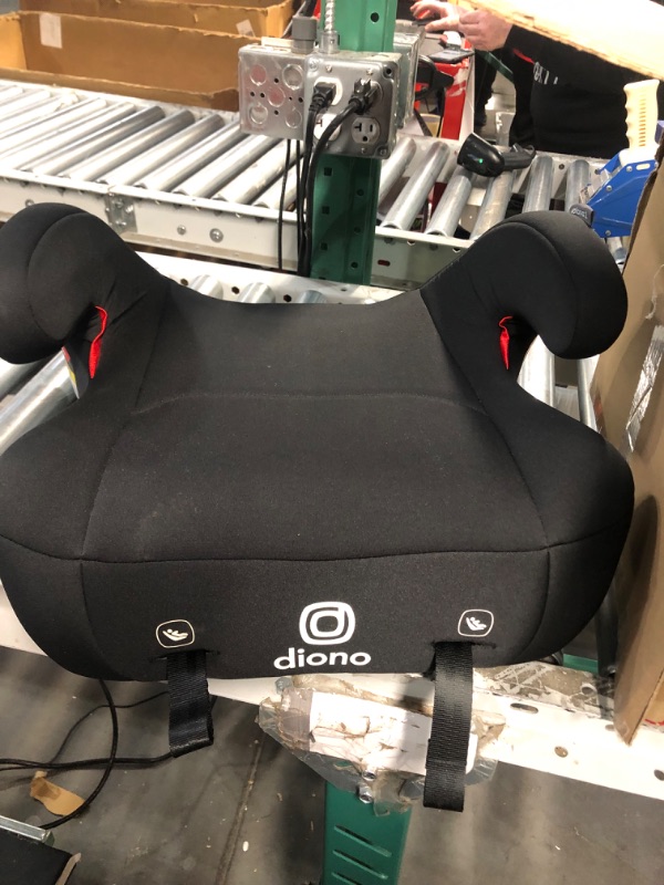 Photo 3 of Diono Solana 2 XL, Dual Latch Connectors, Lightweight Backless Belt-Positioning Booster Car Seat, 8 Years 1 Booster Seat