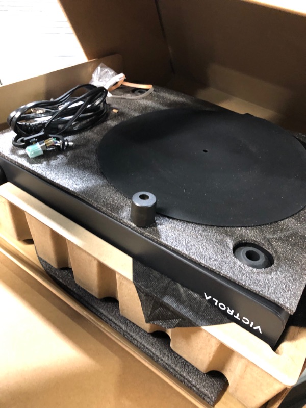 Photo 4 of **NONREFUNDABLE**FOR PARTS OR REPAIR**SEE NOTES**
Victrola Stream Onyx Works with Sonos Wireless Turntable 