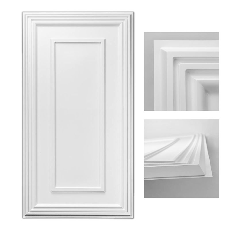 Photo 1 of Art3d Drop Ceiling Tile, 24x48in. White