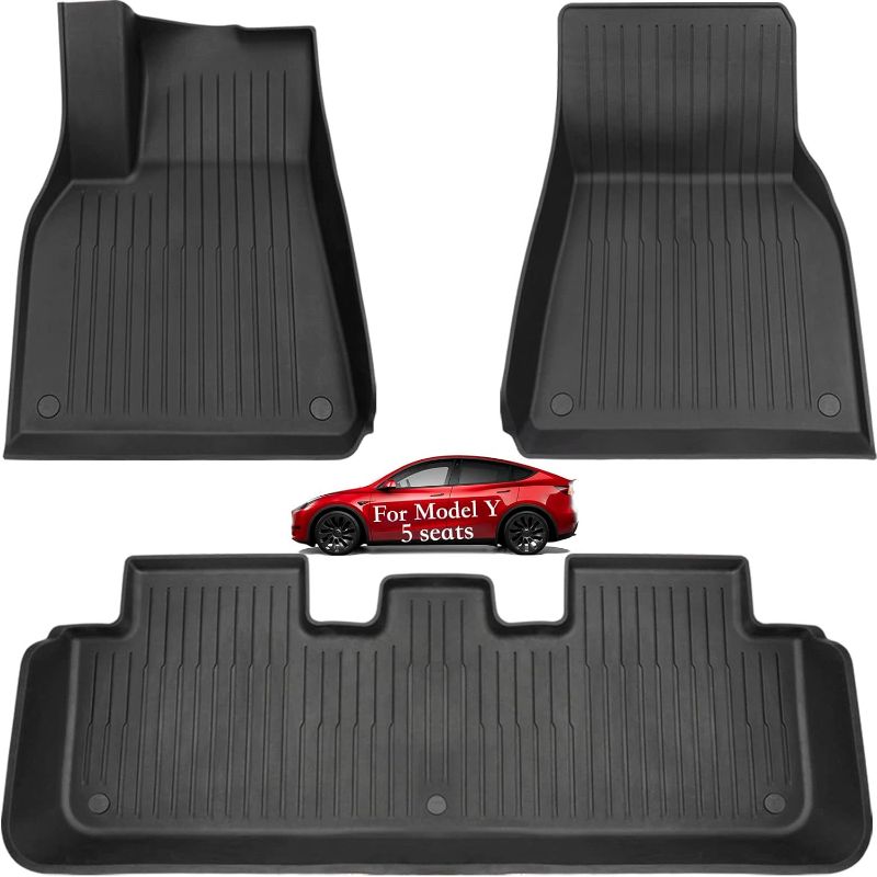 Photo 1 of CYBERBEANS All Weather Cargo Liners for Tesla Model Y 