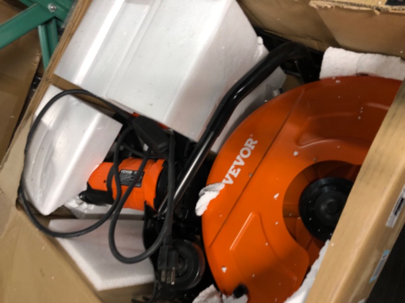 Photo 2 of VEVOR Electric Concrete Saw, 16 in, 3200 W 15 A Motor Circular Saw Cutter with Max. 6 in Adjustable Cutting Depth