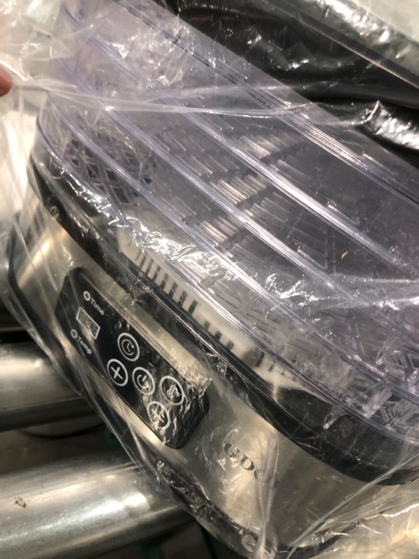 Photo 1 of GDOR Food Dehydrator Includes Mesh Screen, Fruits Roll Sheet, Recipes, 5 Trays Dehydrator Machine with Temp Control & 72H Timer 