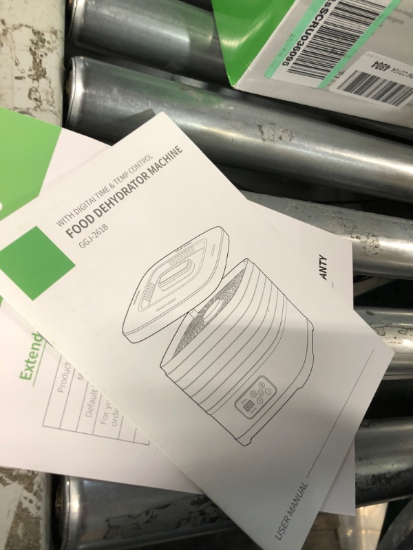 Photo 1 of GDOR Food Dehydrator Includes Mesh Screen, Fruits Roll Sheet, Recipes, 5 Trays Dehydrator Machine with Temp Control & 72H Timer 