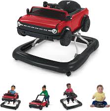 Photo 1 of Bright Starts Ford Bronco Ways to Play 4-in-1 Baby Activity Push Walker, Race Red, Unisex, Age 6 Months + Ford Bronco Race Red