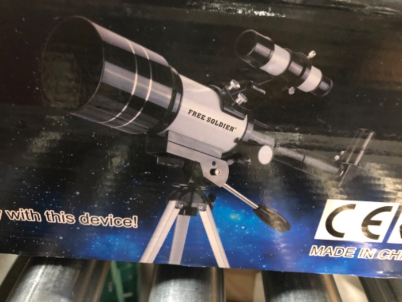 Photo 3 of Telescope for Kids Adults Beginners - 70mm Aperture Refractor Telescope