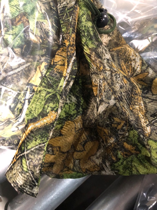 Photo 2 of PELLOR Outdoor Camo Ghillie Suits, 3D Leafy Ghille Suit Hooded Hunting Airsoft Camouflage Gillies Suits 