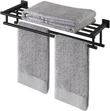 Photo 1 of  Bath Towel Rack with Double Towel Bars