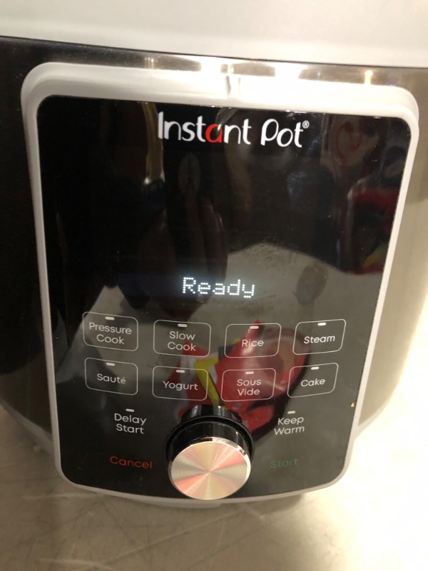 Photo 7 of ***HEAVILY USED AND DIRTY - POWERS ON - UNABLE TO TEST FURTHER***
Instant Pot Duo Plus, 6-Quart Whisper Quiet 9-in-1 Electric Pressure Cooker