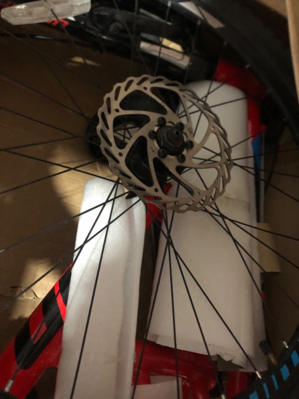 Photo 1 of **MISSING PIECES-MINOR DAMAGE**
Schwinn Protocol 1.0 Mens and Womens Mountain Bike, 26-Inch Wheels, 24-Speed Drivetrain