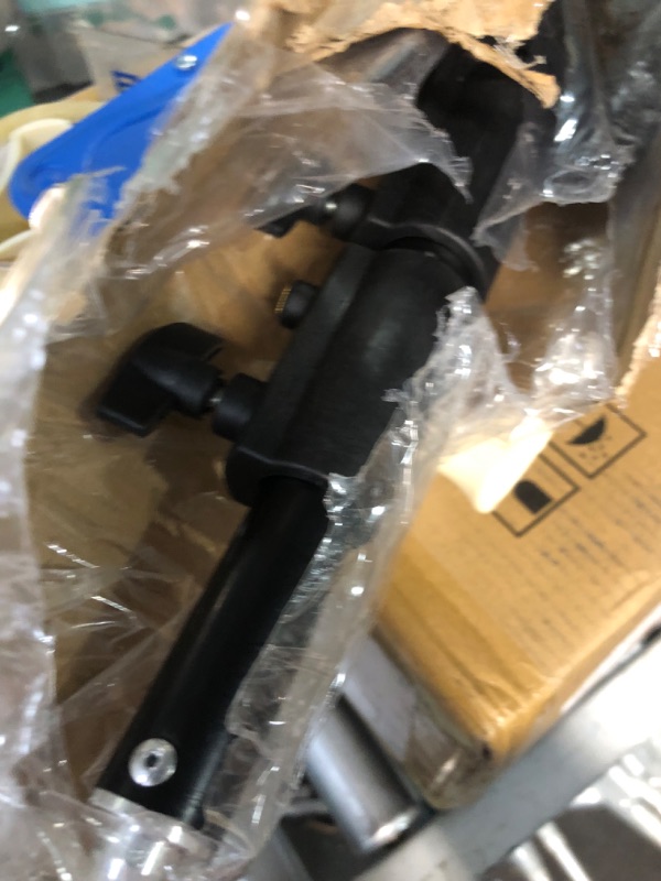Photo 1 of Heavy Duty Light Stand Adjustable Spring Cushioned Metal Photography Tripod