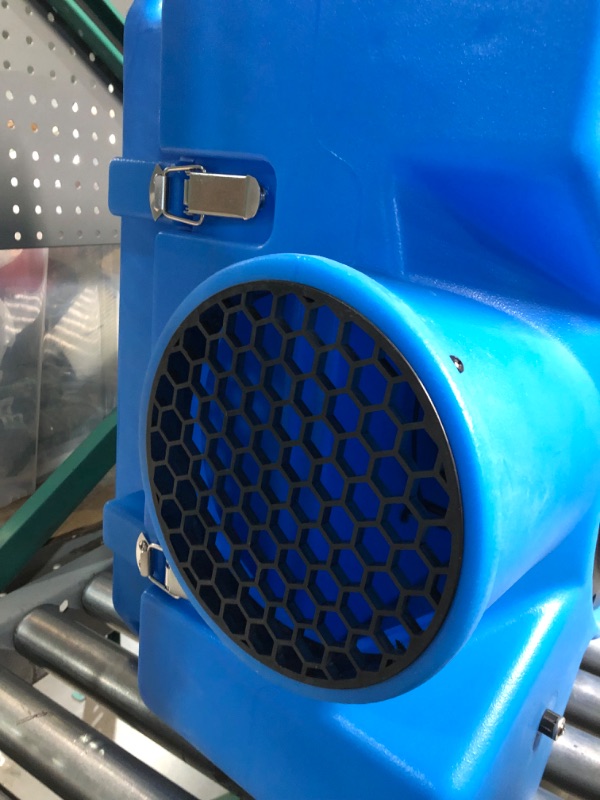 Photo 2 of CADPXS Shield-550 Negative Machine Airbourne Cleaner HEPA Scrubber Water Damage Restoration Equipment Blue