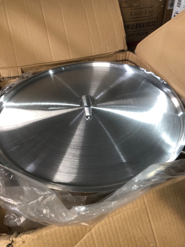 Photo 1 of **DAMAGE - LID EDGE DENTED - SEE PHOTOS**
Thunder Group ALSKBP008 Brazier Pot, 40 quart capacity, with cover